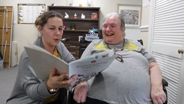 Residents enjoy reminiscent afternoon at Lincoln care home